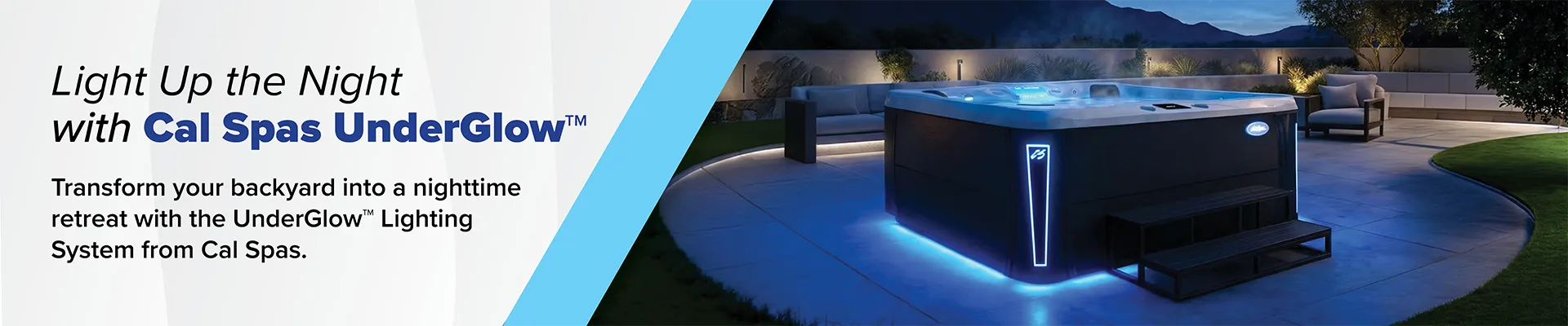 Calspas hot tub being used in a family setting - Trenton